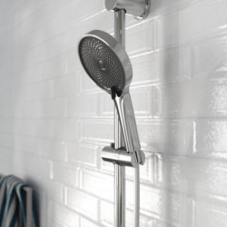 SAMOA RAIN handdouche • chroom/antraciet • SCHÜTTE