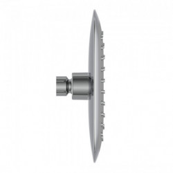 Douche de tête de rechange • Rectangulaire • ABS Chrome/Gris • 02313 • SCHÜTTE
