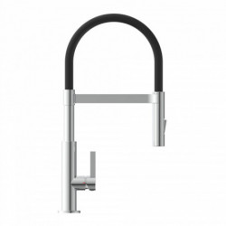 MIAMI mitigeur cuisine • chrome/noir • SCHÜTTE