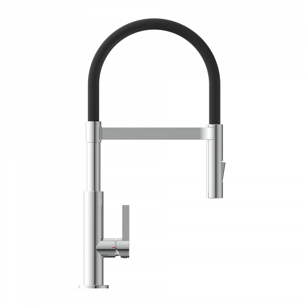 MIAMI Sink mixer • chrome/black • SCHÜTTE