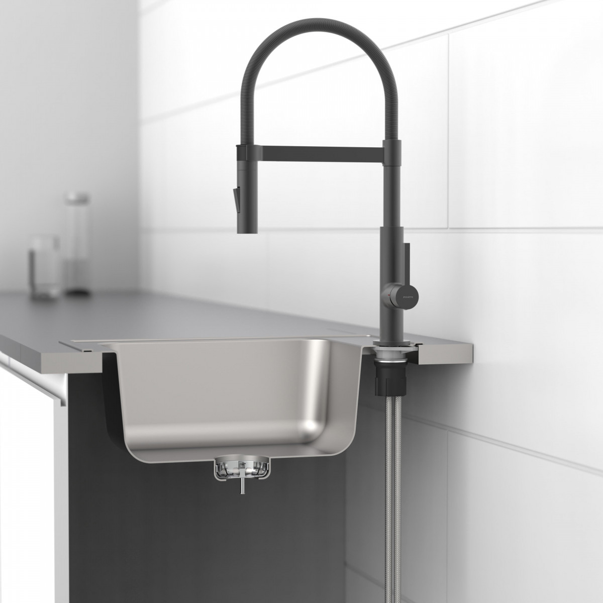 MIAMI mitigeur cuisine • graphite • SCHÜTTE