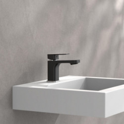 MADAGASKAR basin mixer • chrome/black • SCHÜTTE