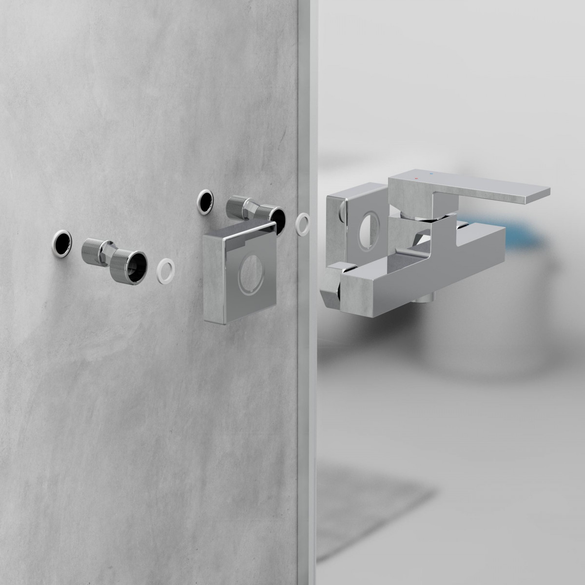 TOKYO II shower fitting • chrome • SCHÜTTE