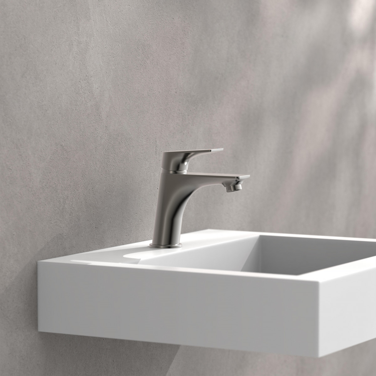 BOSTON basin mixer • Graphite matt