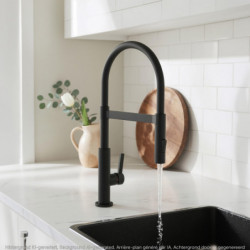 MIAMI Sink mixer low pressure • Black matt • SCHÜTTE