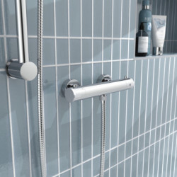 LONDON Mitigeur thermostatique de douche • Chrome • SCHÜTTE