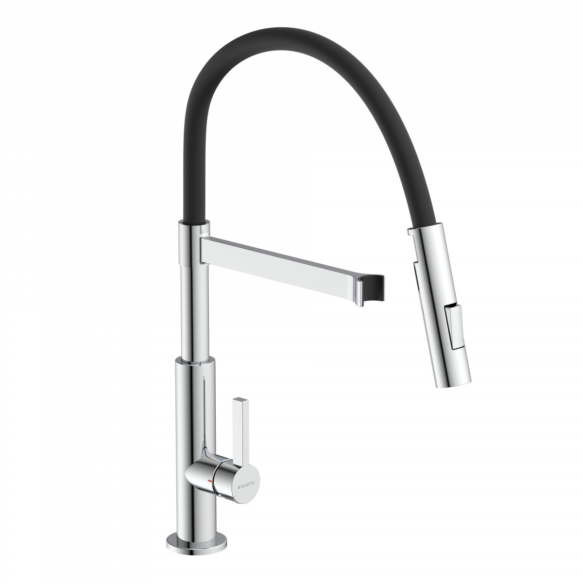 MIAMI Sink mixer • chrome/black • SCHÜTTE