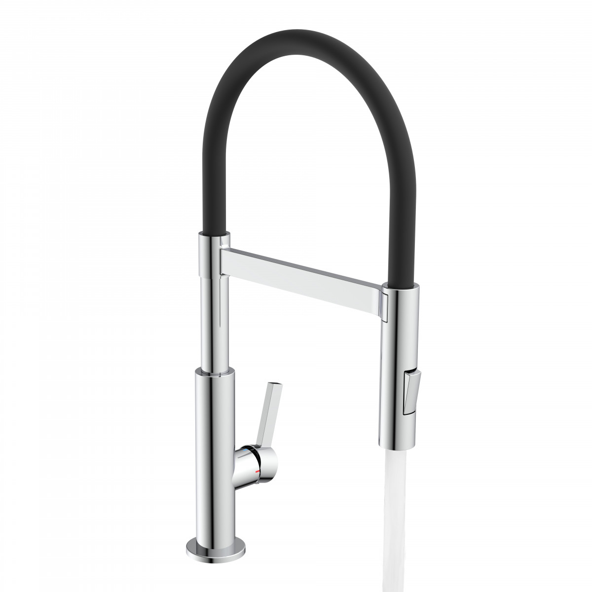 MIAMI Sink mixer • chrome/black • SCHÜTTE