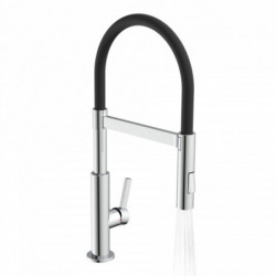 MIAMI Sink mixer • chrome/black • SCHÜTTE