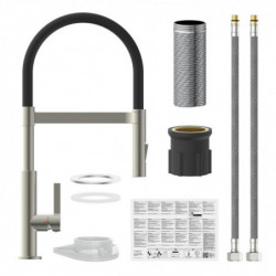 MIAMI mitigeur cuisine • aspect inox • SCHÜTTE