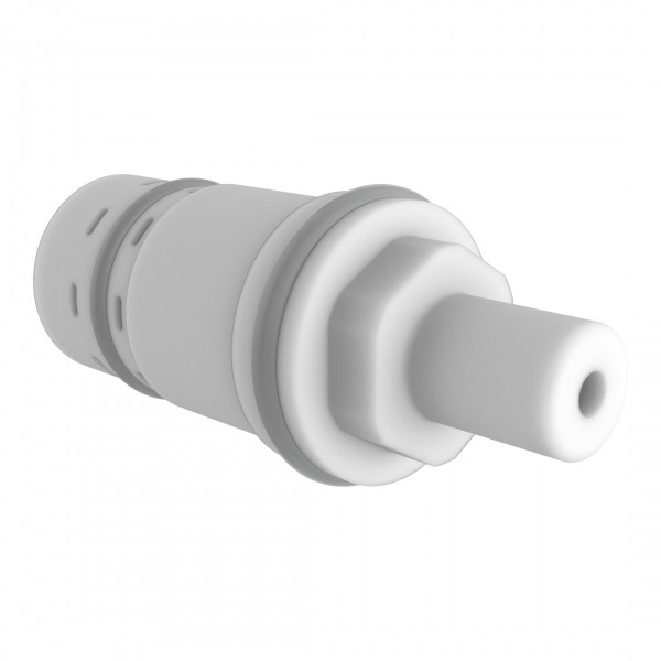 Push diverter, White, 01683