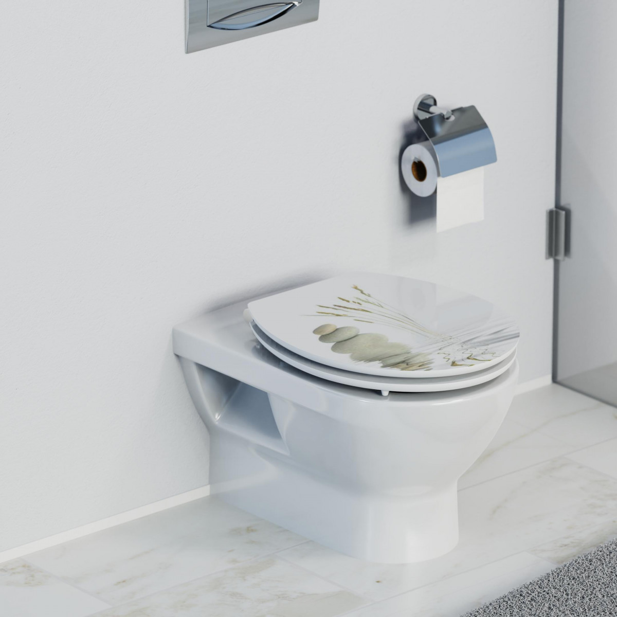 MDF HG Toilet Seat BALANCE with Soft Close
