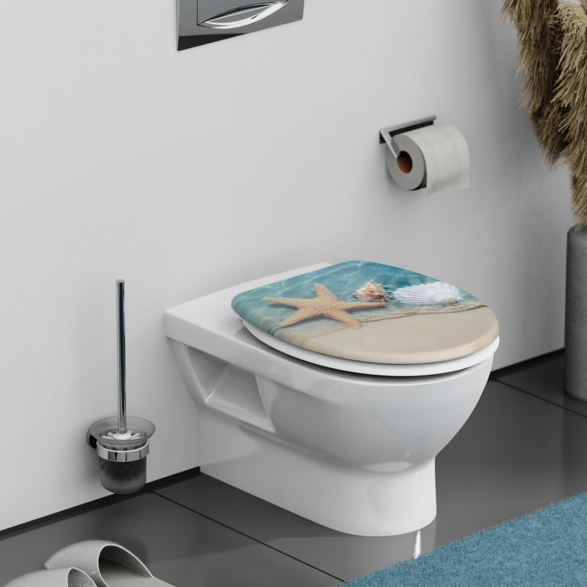 Duroplast Toilet Seat BEACH with Soft Close