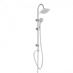 TENERIFFA Overhead shower set, chrome/ white
