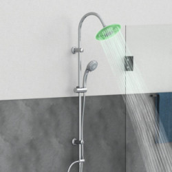 GALAXIS LED Overhead shower set, chrome