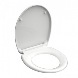 Duroplast Toilet Seat WHITE with Soft Close and Quick Release