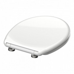Duroplast WC-Bril WHITE met Valrem en Afklikbaar