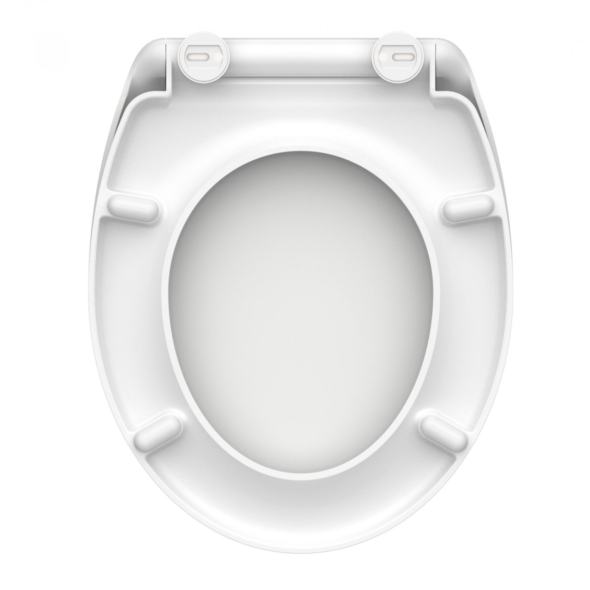 Duroplast Toilet Seat WHITE with Soft Close and Quick Release