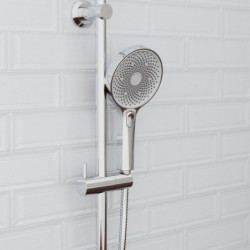 SAMOA RAIN hand shower, water-saving, chrome/white