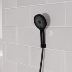 SAMOA RAIN hand shower, water-saving, matt black