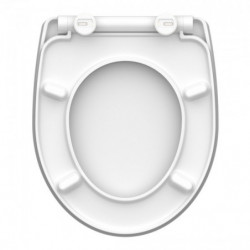 Duroplast High Gloss WC-Sitz CRAZY SKULL, mit Absenkautomatik und Schnellverschluss