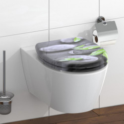 Duroplast WC-Bril STONE met Valrem en Afklikbaar