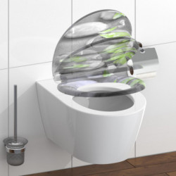 Duroplast WC-Bril STONE met Valrem en Afklikbaar