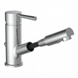 CORNWALL Wash basin mixer, chrome, with pull-out spout
