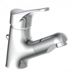 ATTICA Wash basin mixer, chrome, with pull-out spout
