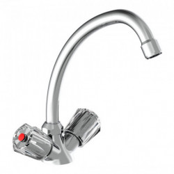 DUO MIX II Sink mixer low pressure, chrome