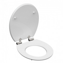 MDF HG Toilet Seat SHELL HEART with Soft Close