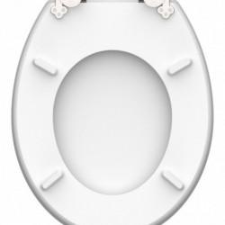 MDF HG Toilet Seat SHELL HEART with Soft Close