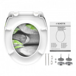 Duroplast Toilet Seat STONE with Soft Close and Quick Release