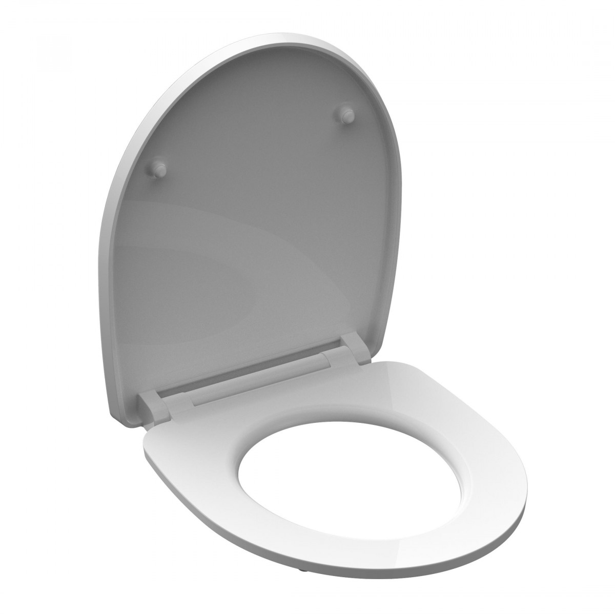 Duroplast High Gloss WC-Sitz RELAXING FROG, mit Absenkautomatik und Schnellverschluss