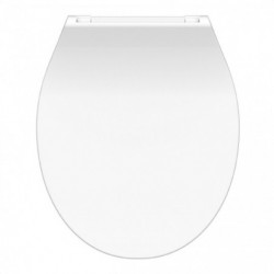 Duroplast Toilet Seat Ultra Thin SLIM WHITE with Soft Close and Quick Release