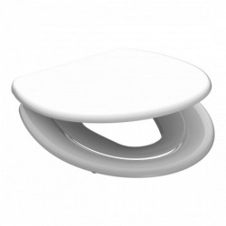 Duroplast Toilet Seat FAMILY WHITE with Soft Close and Quick Release