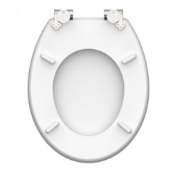 Abattant WC en MDF HG POLAR LIGHTS avec Frein de Chute