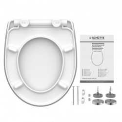Duroplast HG Toilet Seat ROUND DIPS with Soft Close and Quick Release
