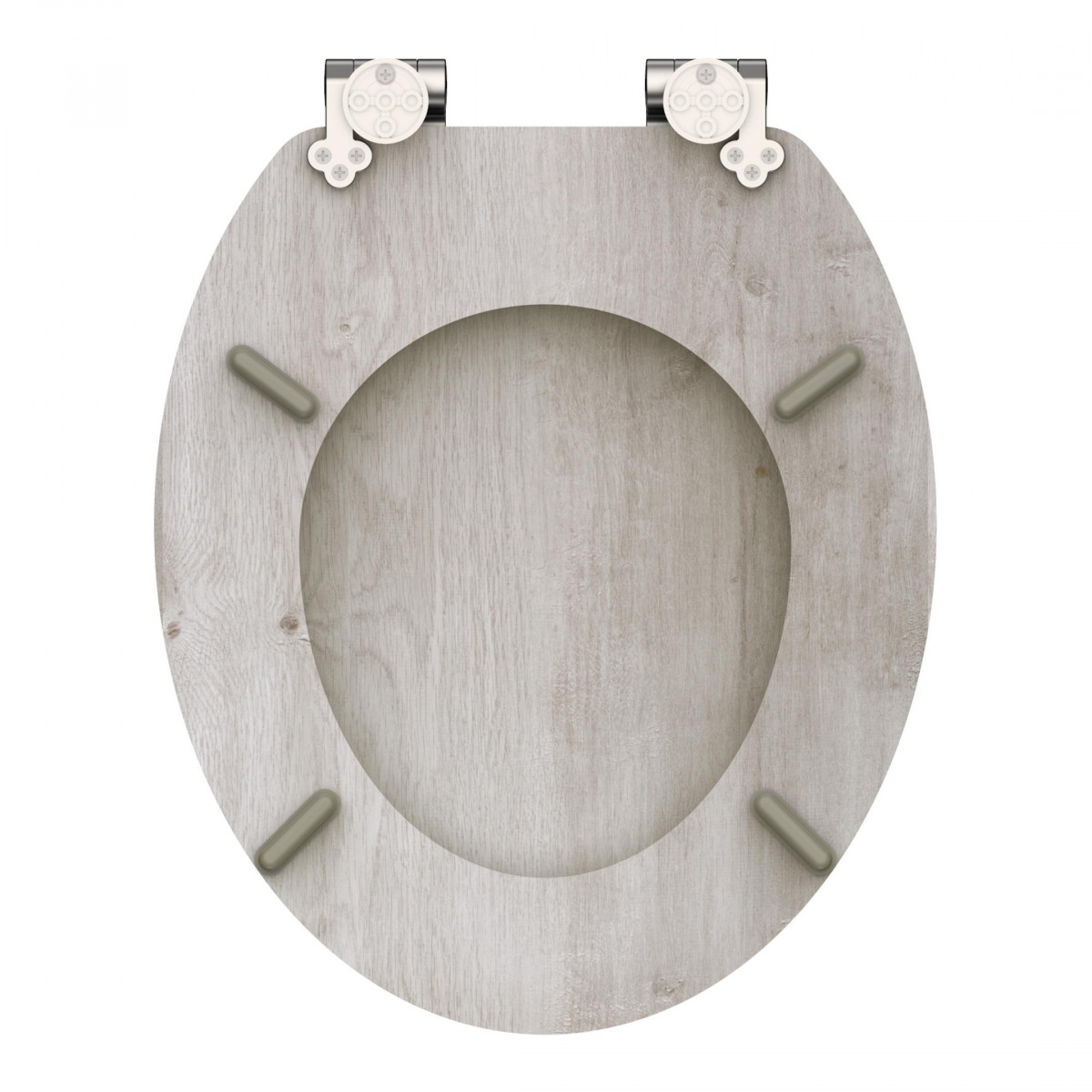 MDF Toilet Seat LIGHT WOOD with Soft Close
