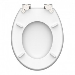 MDF HG Toilet Seat BLUE WOOD with Soft Close