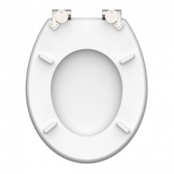 MDF HG Toilet Seat RED STARFISH with Soft Close