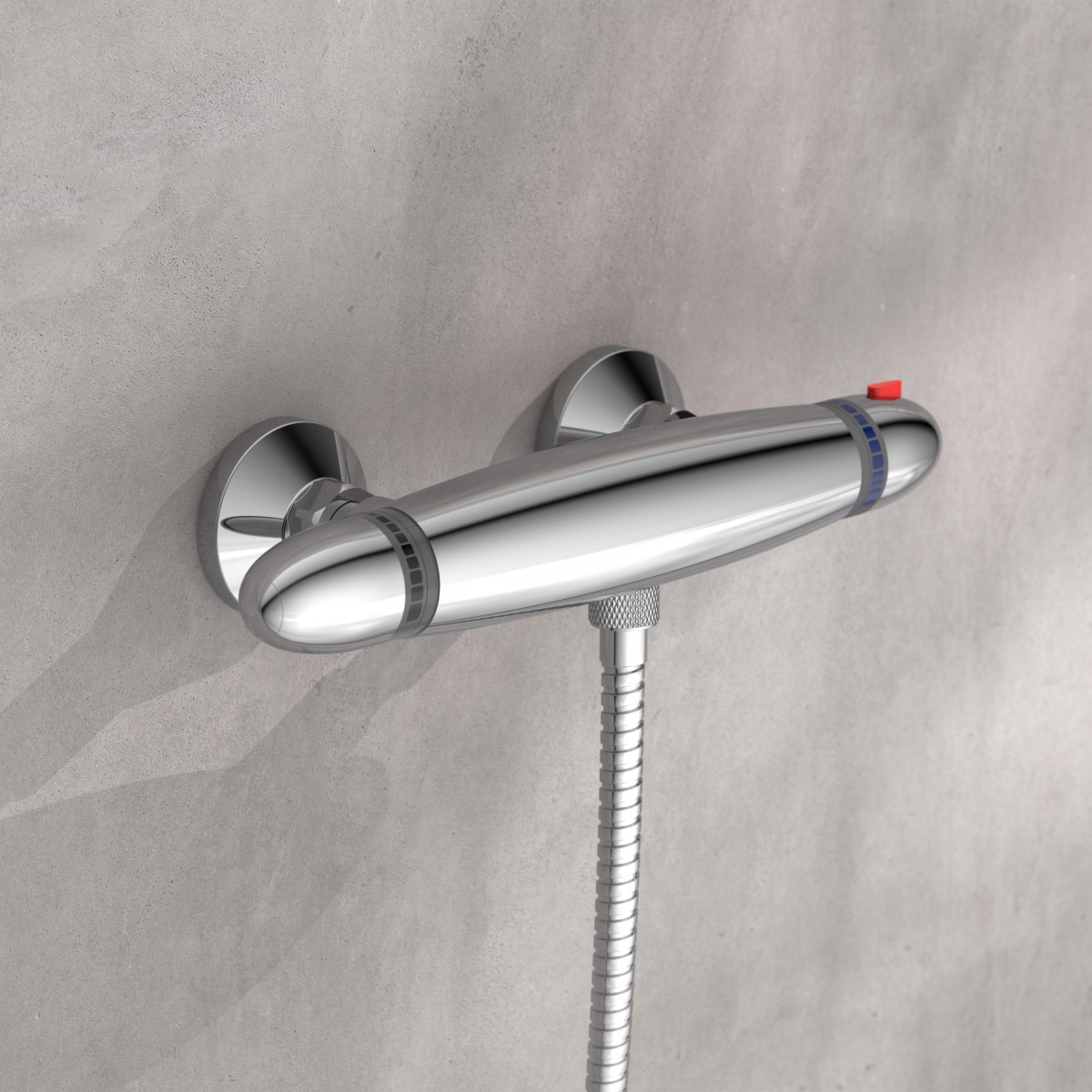 SUPRA Thermostatic shower mixer, chrome