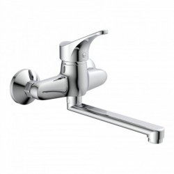 ATTICA Sink mixer, chrome, for wall fixing