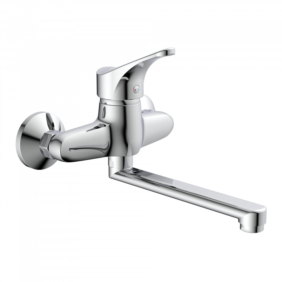 ATTICA Sink mixer, chrome, for wall fixing