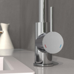 VITAL sensor keukenkraan, chroom, uittrekbare uitloop