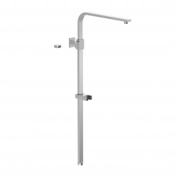 Shower rail complete, incl. wall bracket and wall mounting, e.g. for 60530