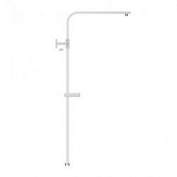 Shower rail complete, incl. wall bracket and wall mounting, e.g. for 60530