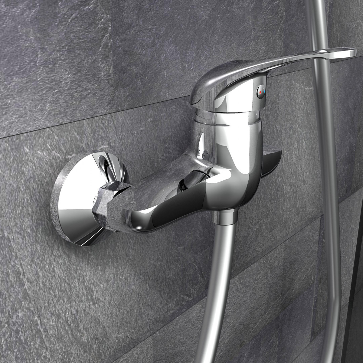 CALVINO Shower mixer, chrome