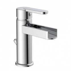 NIAGARA Wash basin mixer, chrome, with waterfall spout