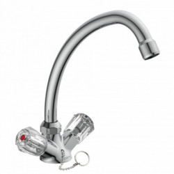 BRILLANT Robinetterie de lavabo basse pression, chrome